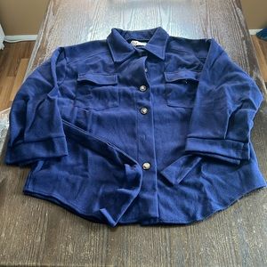 Womens Button Up Shacket